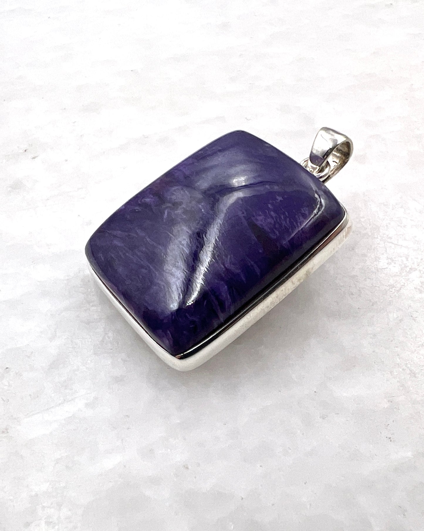 Charoite in 0.925 Silver