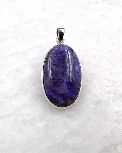 Charoite in 0.925 Silver