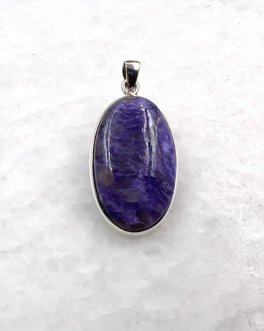 Charoite in 0.925 Silver