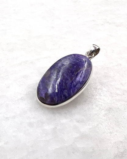 Charoite in 0.925 Silver