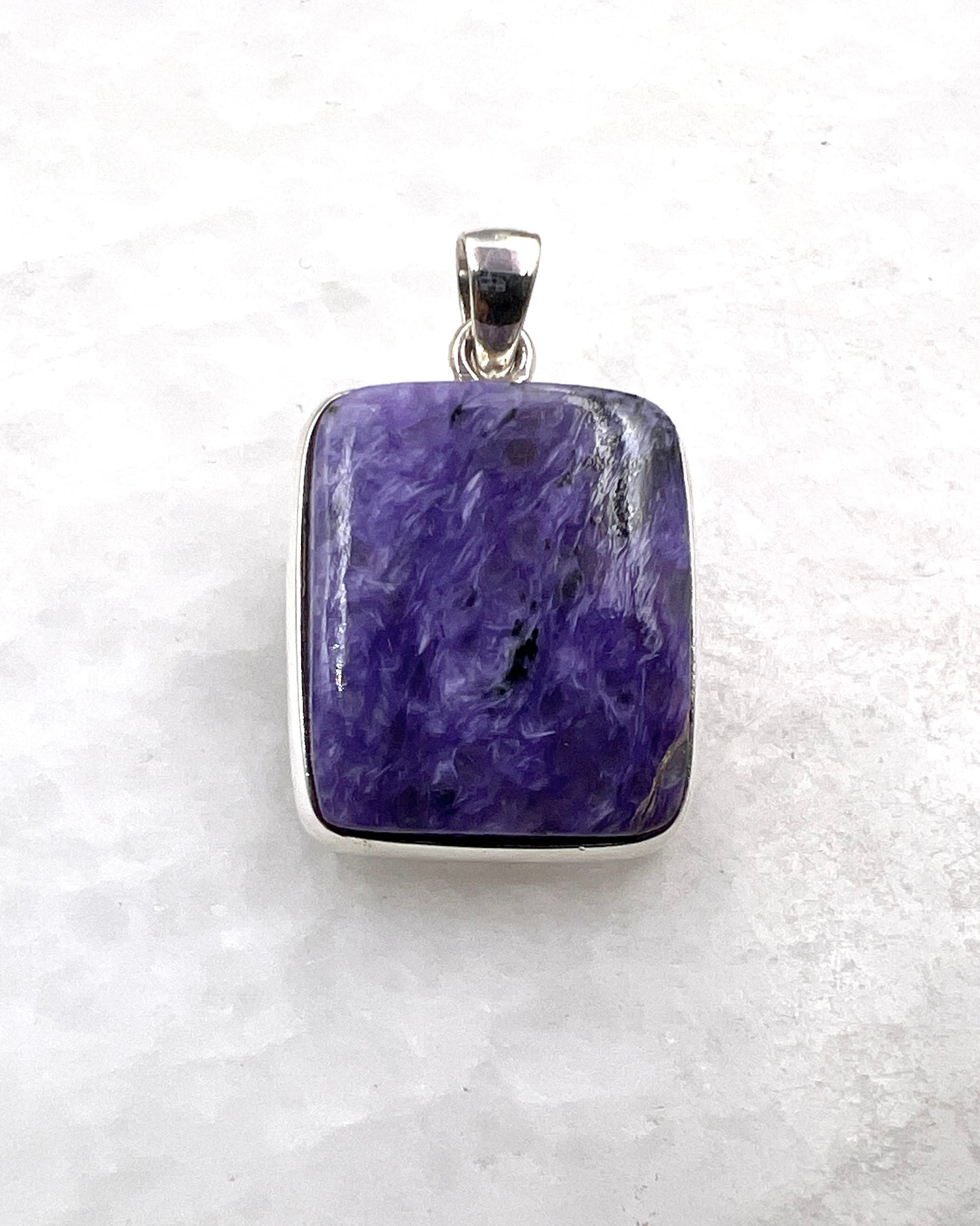Charoite in 0.925 Silver