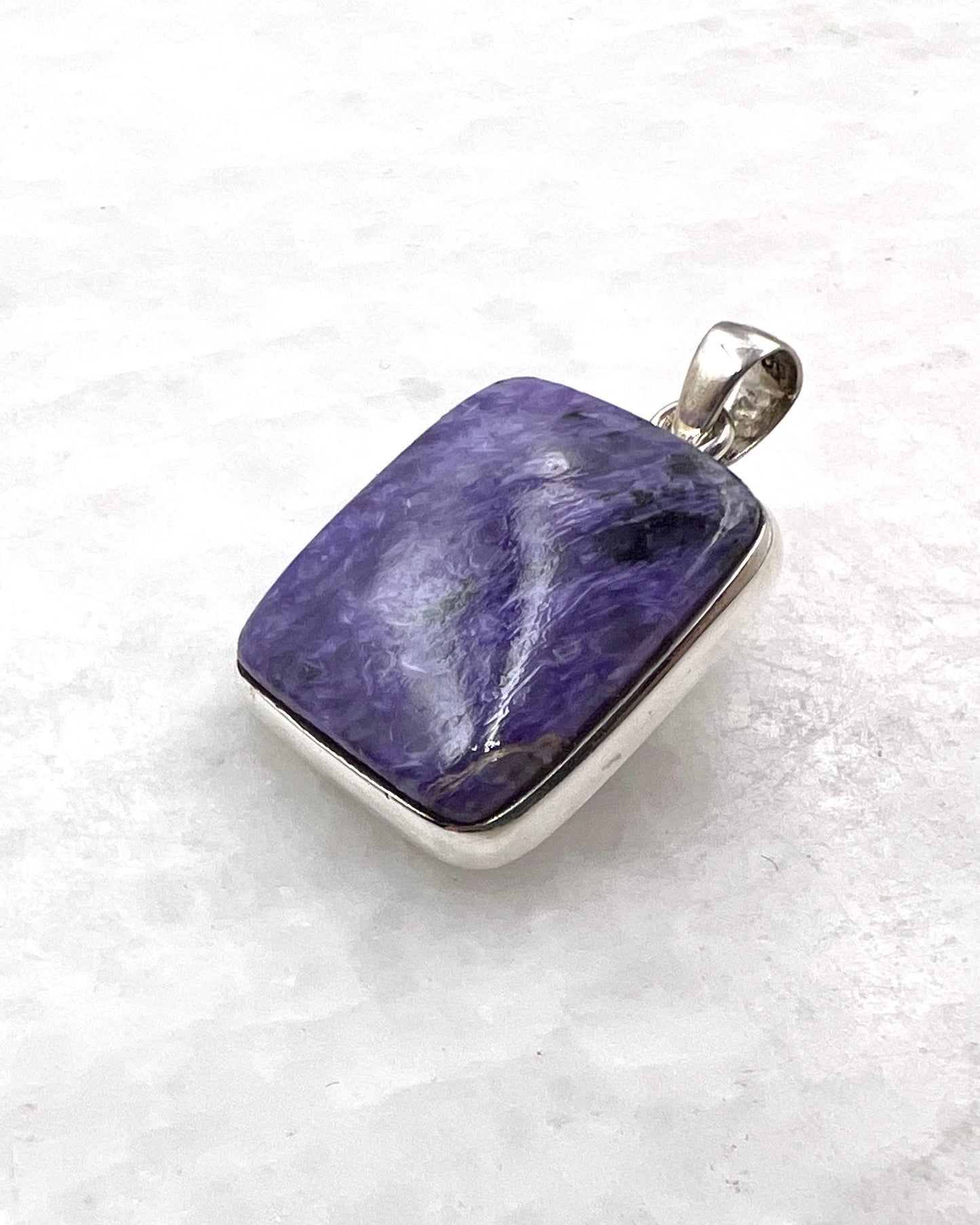 Charoite in 0.925 Silver