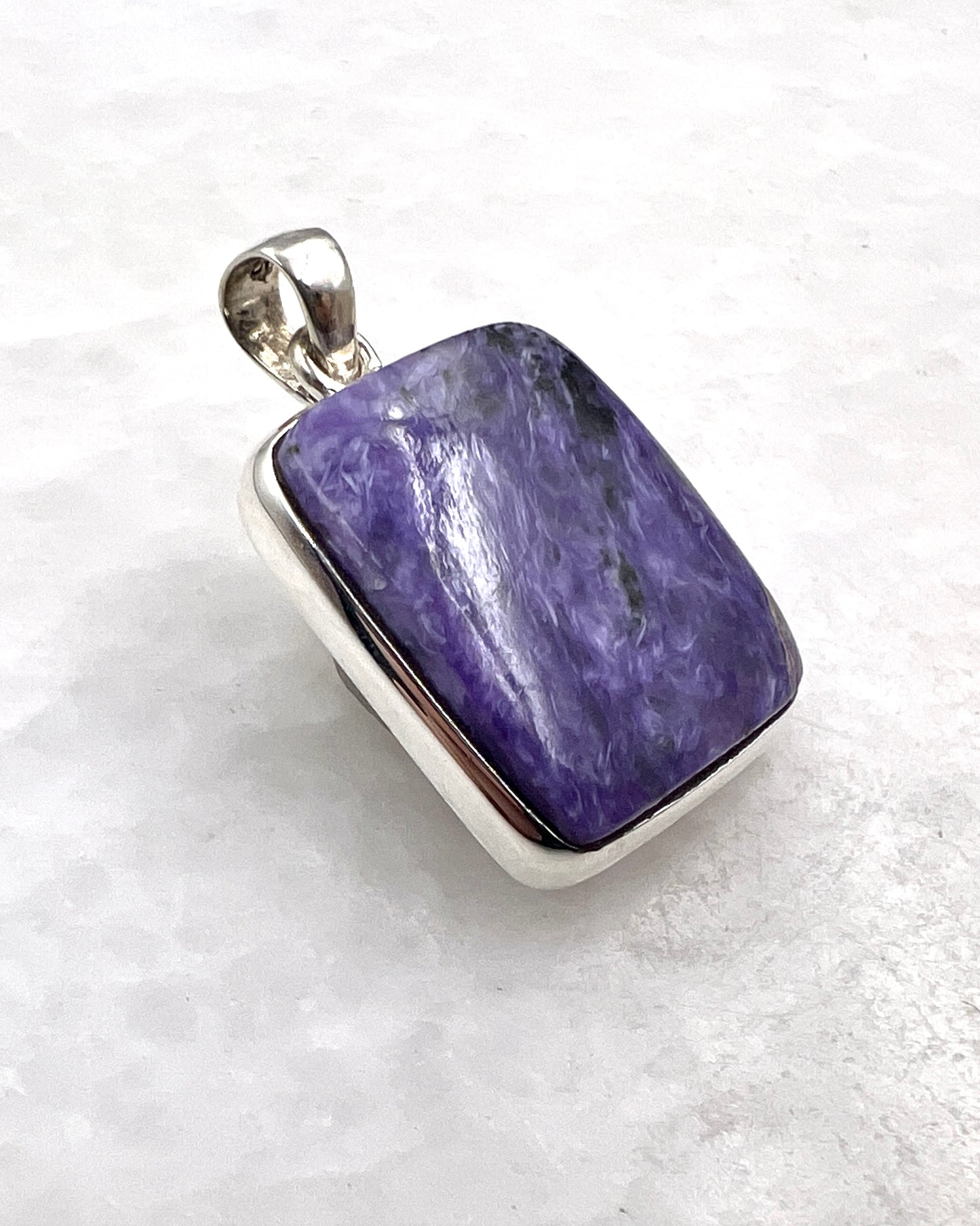 Charoite in 0.925 Silver