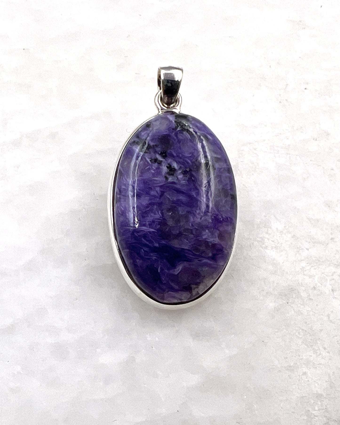 Charoite in 0.925 Silver