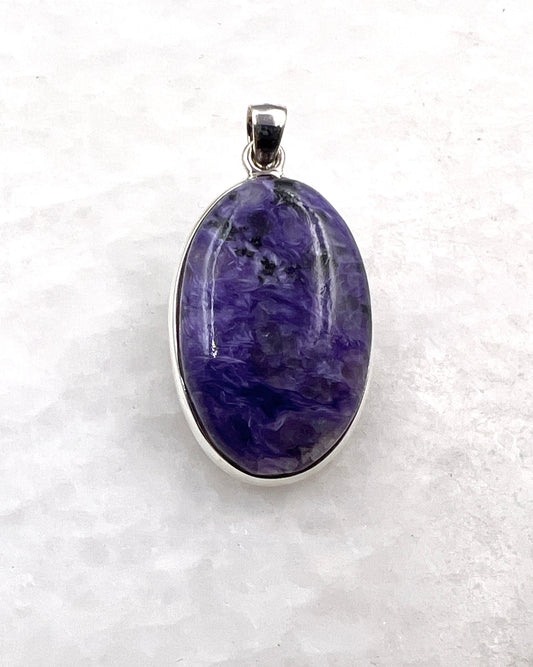 Charoite in 0.925 Silver