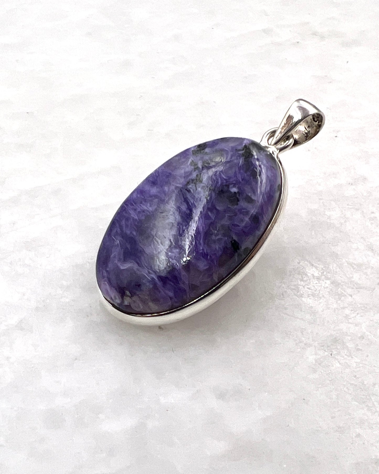 Charoite in 0.925 Silver
