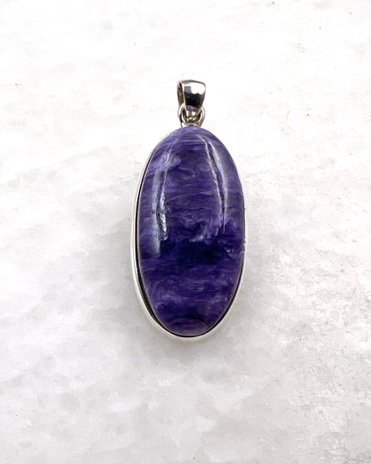 Charoite in 0.925 Silver
