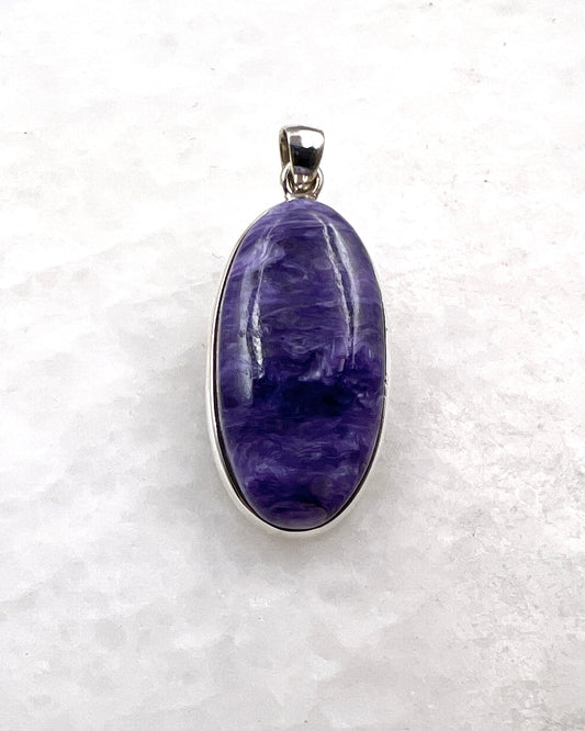 Charoite in 0.925 Silver