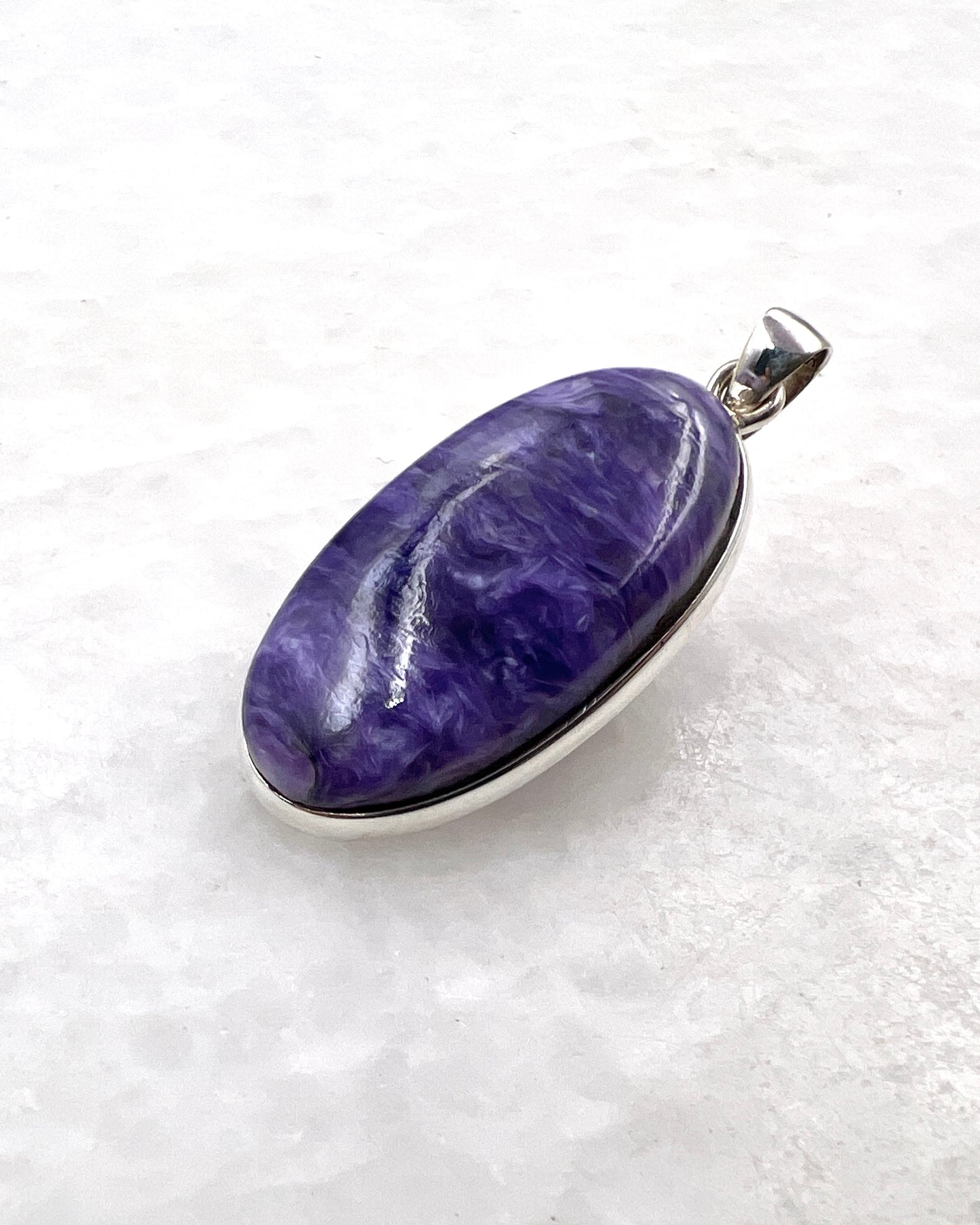 Charoite in 0.925 Silver