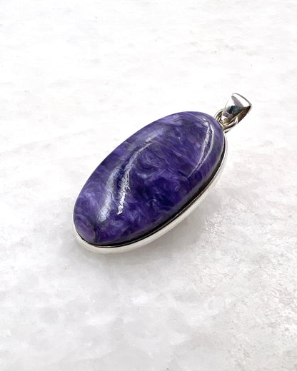 Charoite in 0.925 Silver