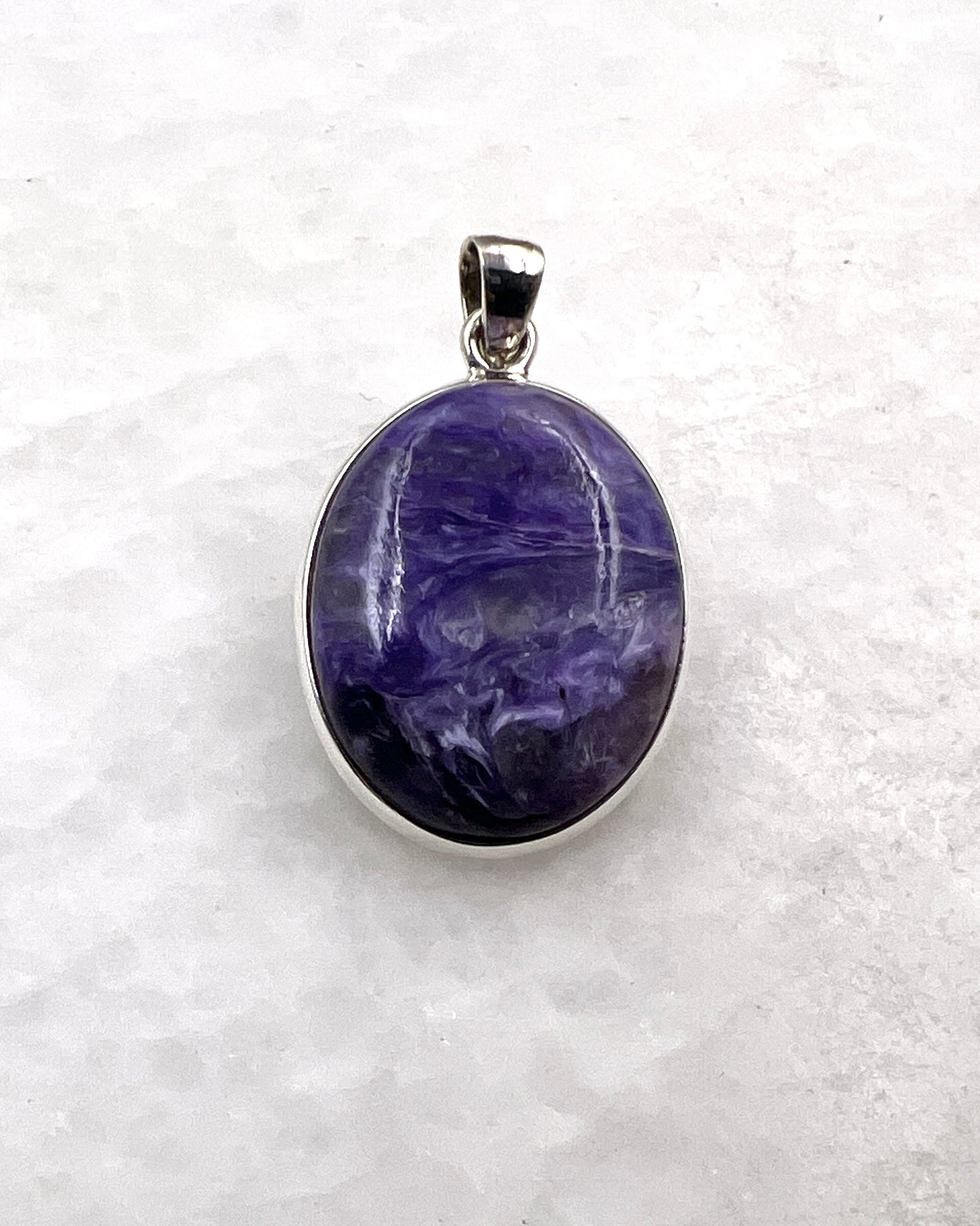 Charoite in 0.925 Silver