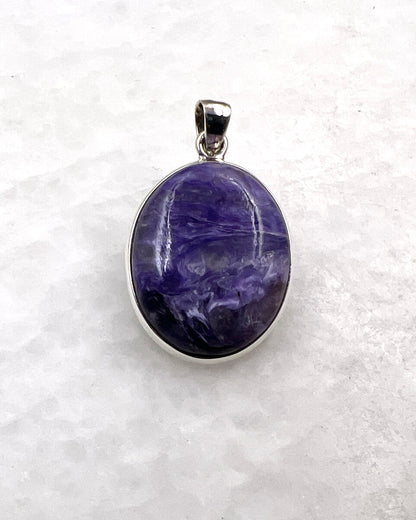 Charoite in 0.925 Silver