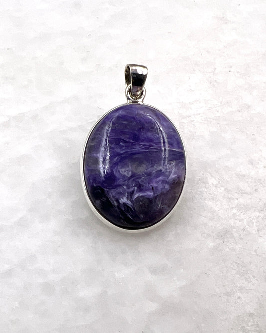 Charoite in 0.925 Silver