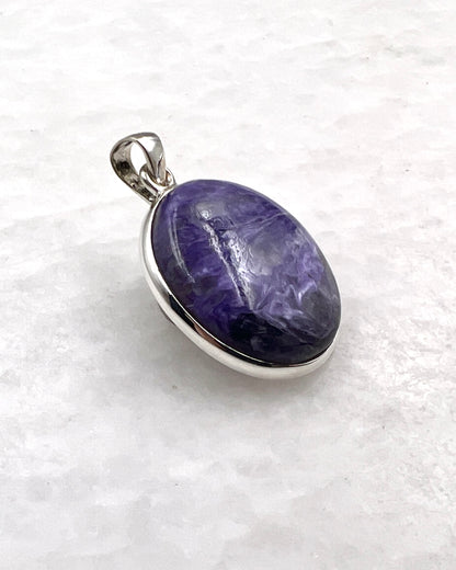 Charoite in 0.925 Silver