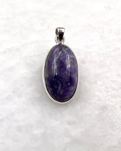 Charoite in 0.925 Silver