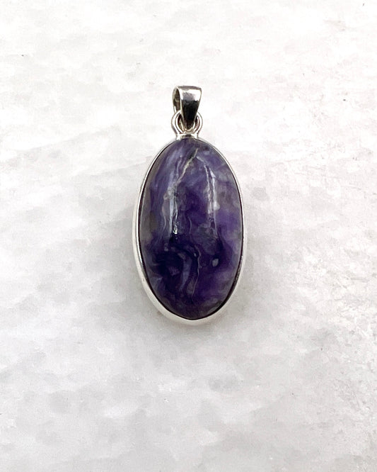 Charoite in 0.925 Silver