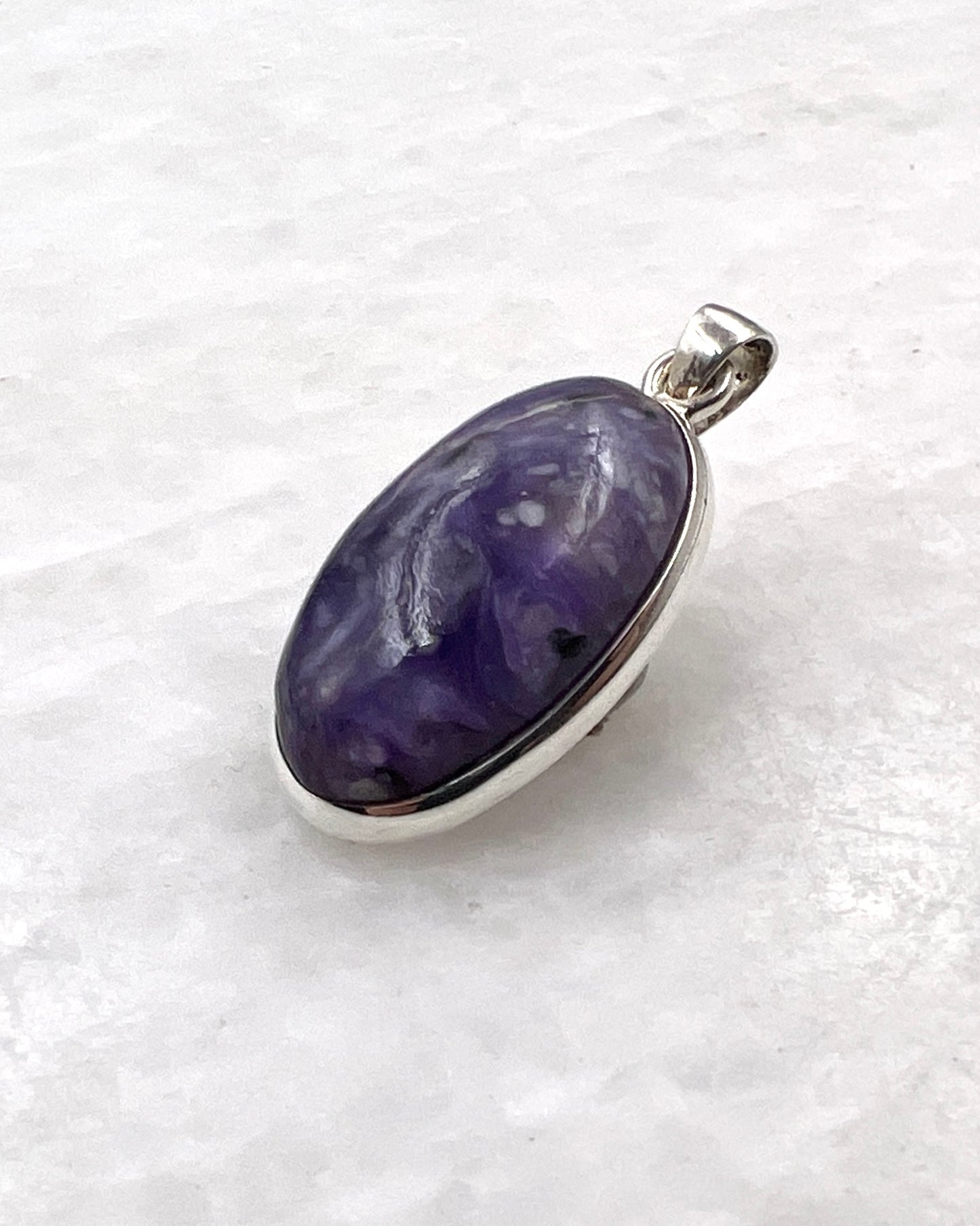 Charoite in 0.925 Silver