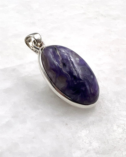 Charoite in 0.925 Silver