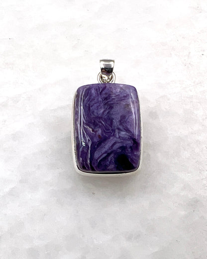 Charoite in 0.925 Silver