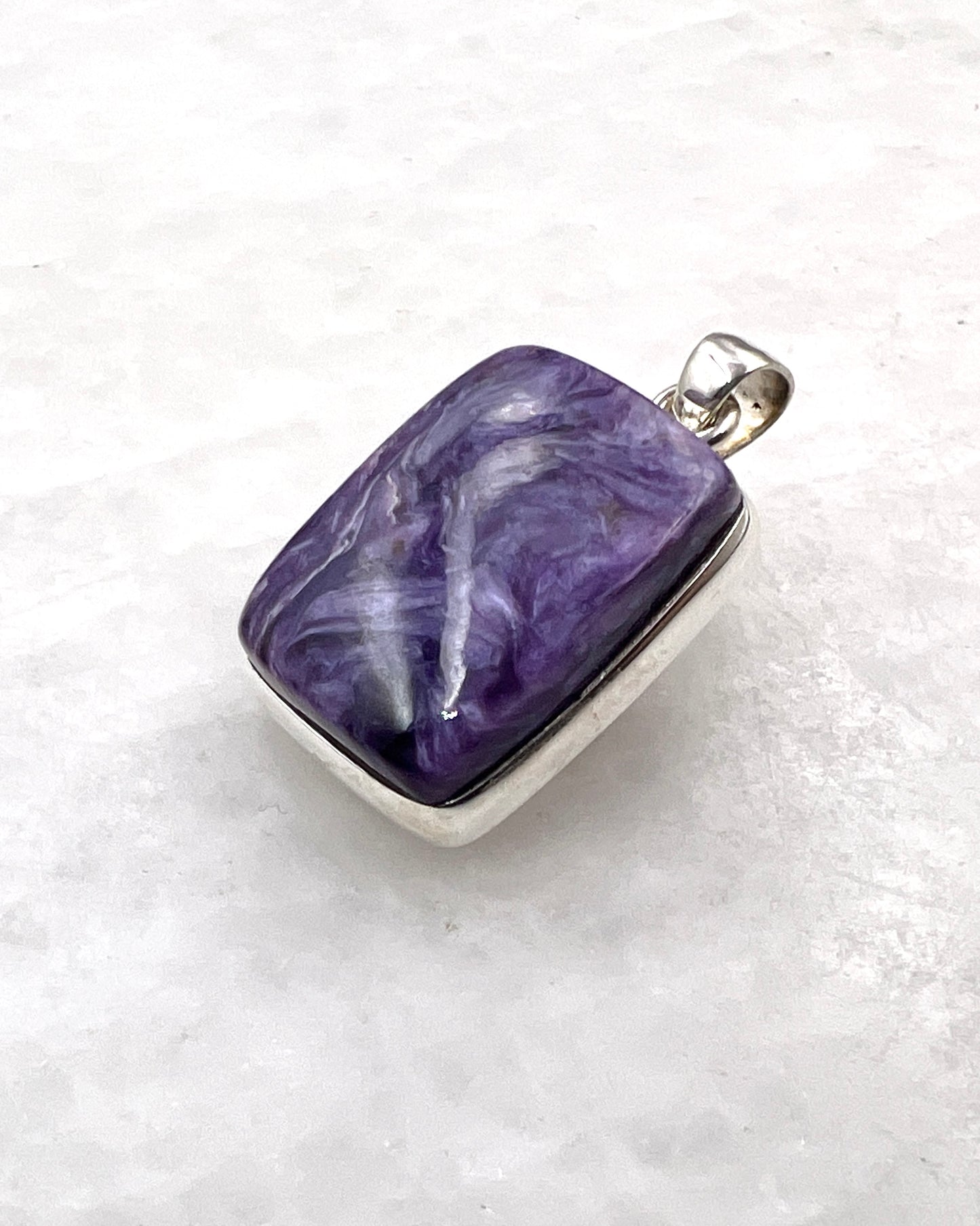 Charoite in 0.925 Silver