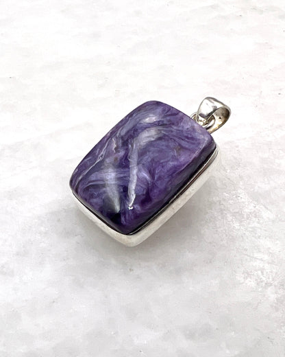 Charoite in 0.925 Silver