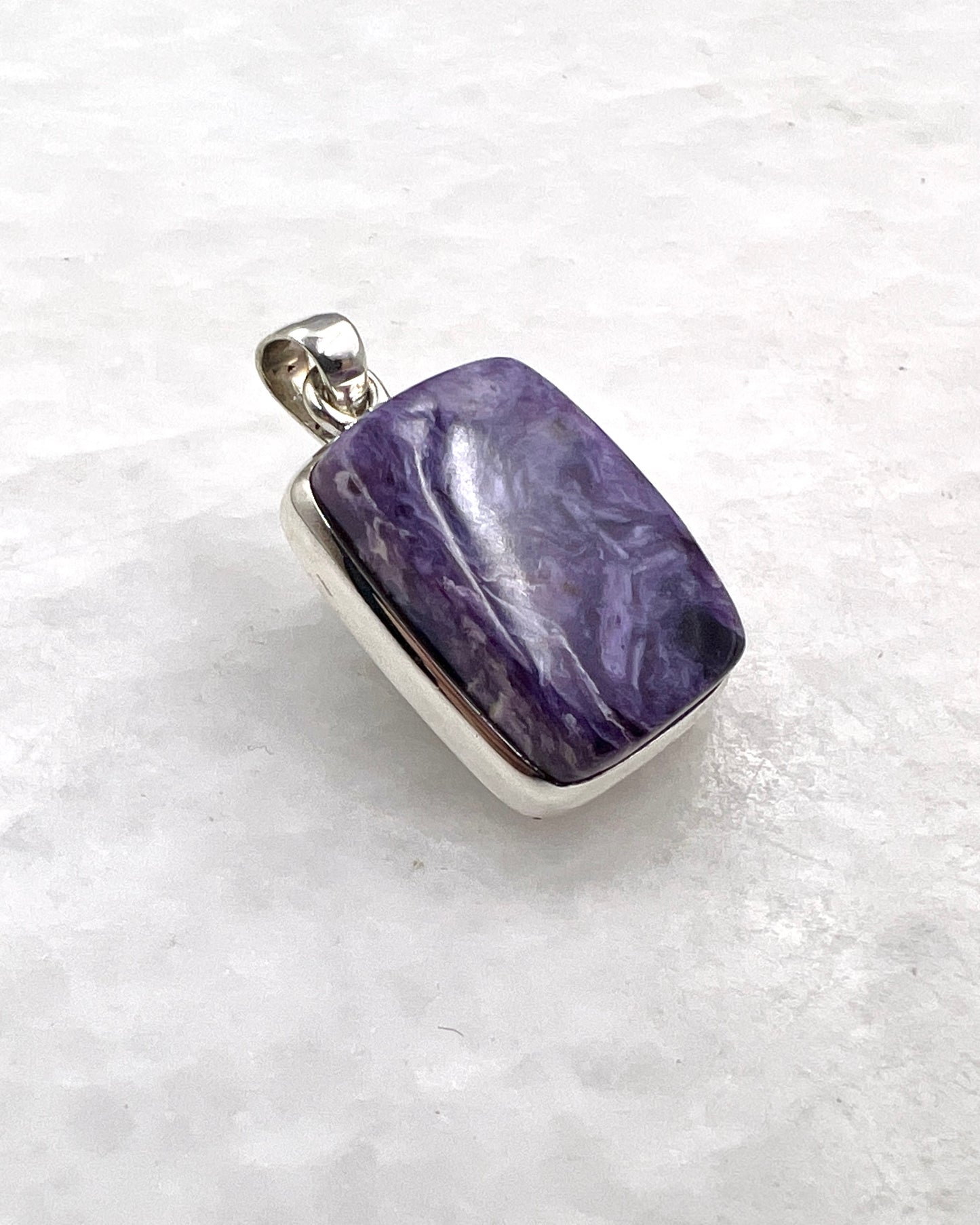 Charoite in 0.925 Silver