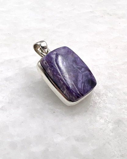 Charoite in 0.925 Silver
