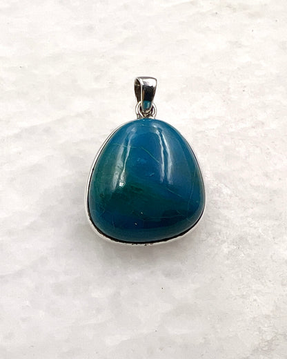 Crysocolla in 0.925 Silver