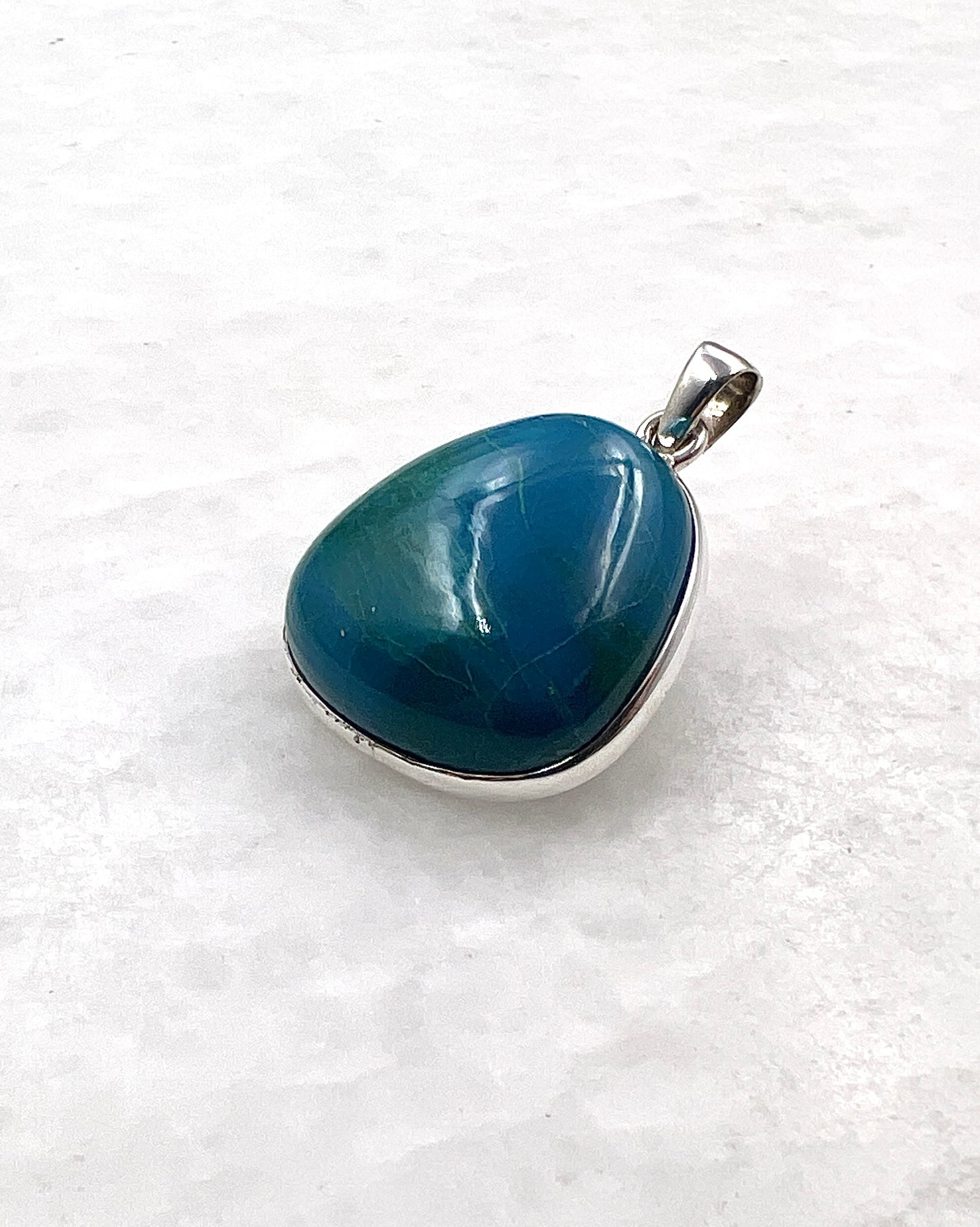 Crysocolla in 0.925 Silver