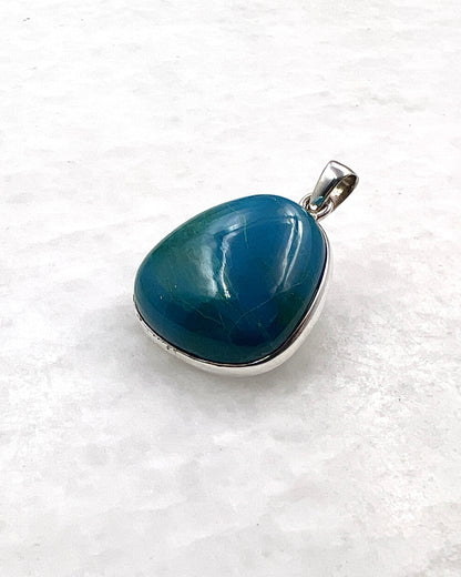 Crysocolla in 0.925 Silver