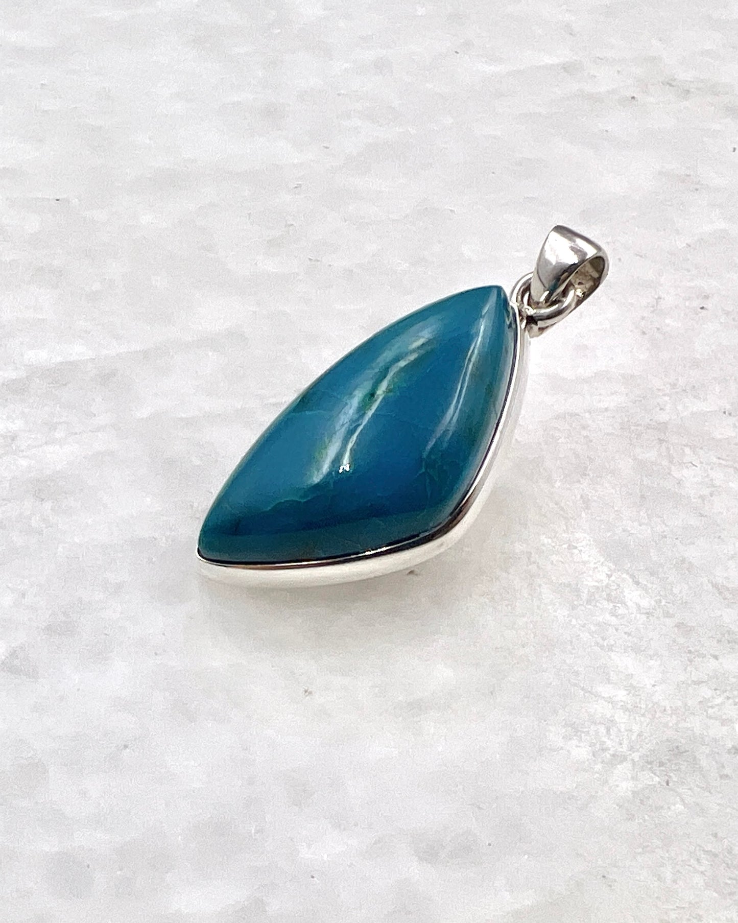 Crysocolla in 0.925 Silver