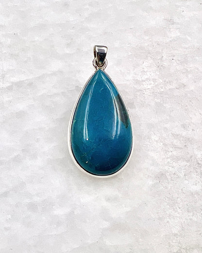 Crysocolla in 0.925 Silver