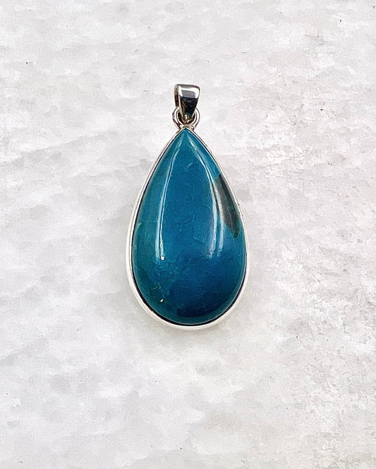 Crysocolla in 0.925 Silver