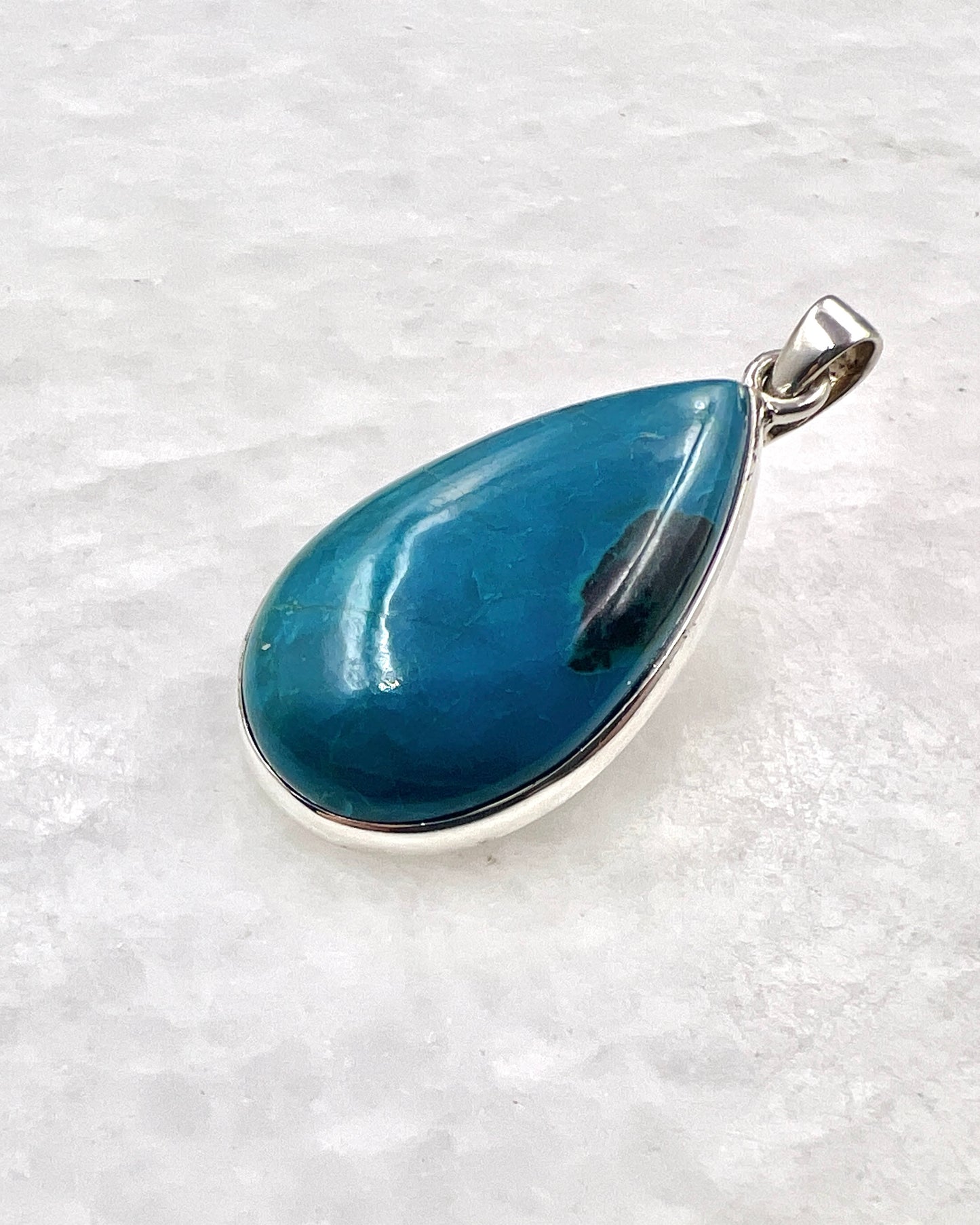 Crysocolla in 0.925 Silver