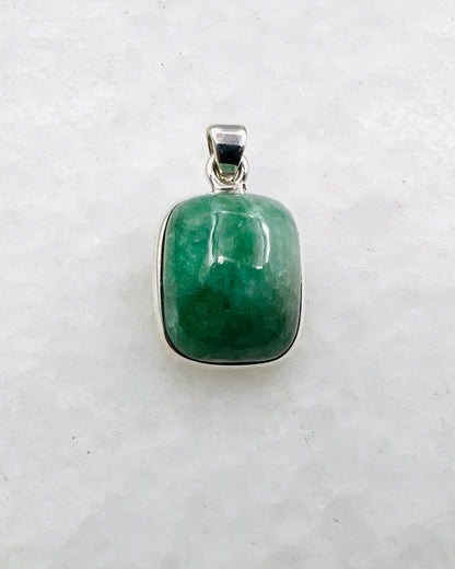 Emerald in 0.925 Silver