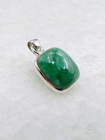 Emerald in 0.925 Silver