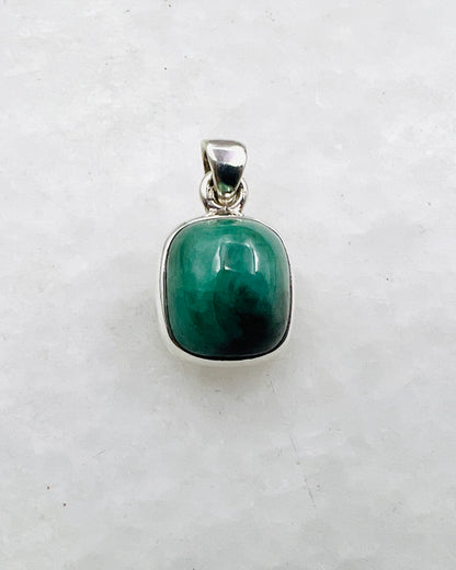 Emerald in 0.925 Silver