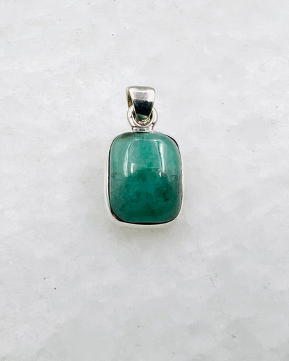 Emerald in 0.925 Silver
