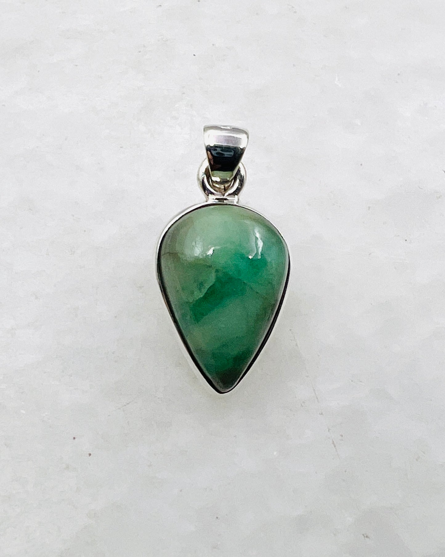 Emerald in 0.925 Silver