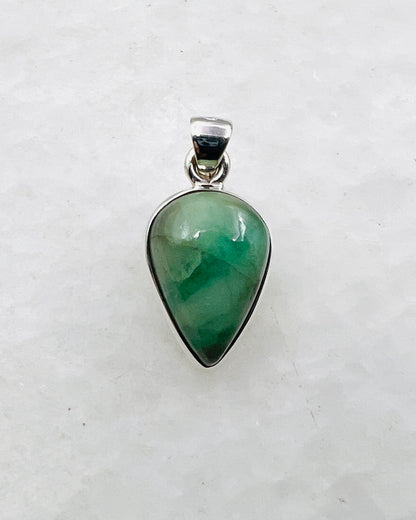 Emerald in 0.925 Silver