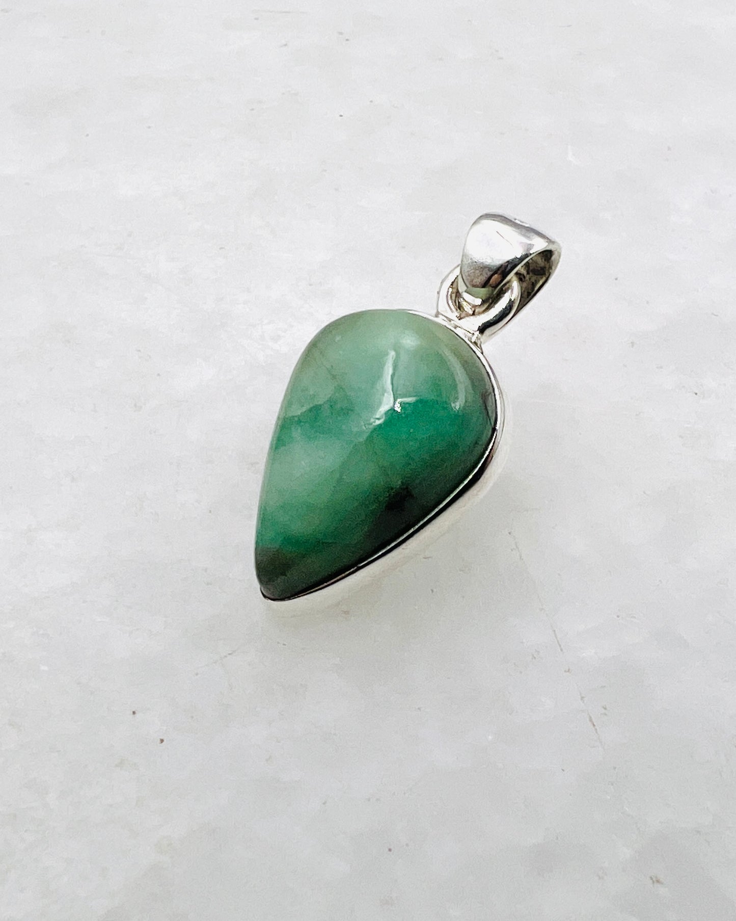 Emerald in 0.925 Silver