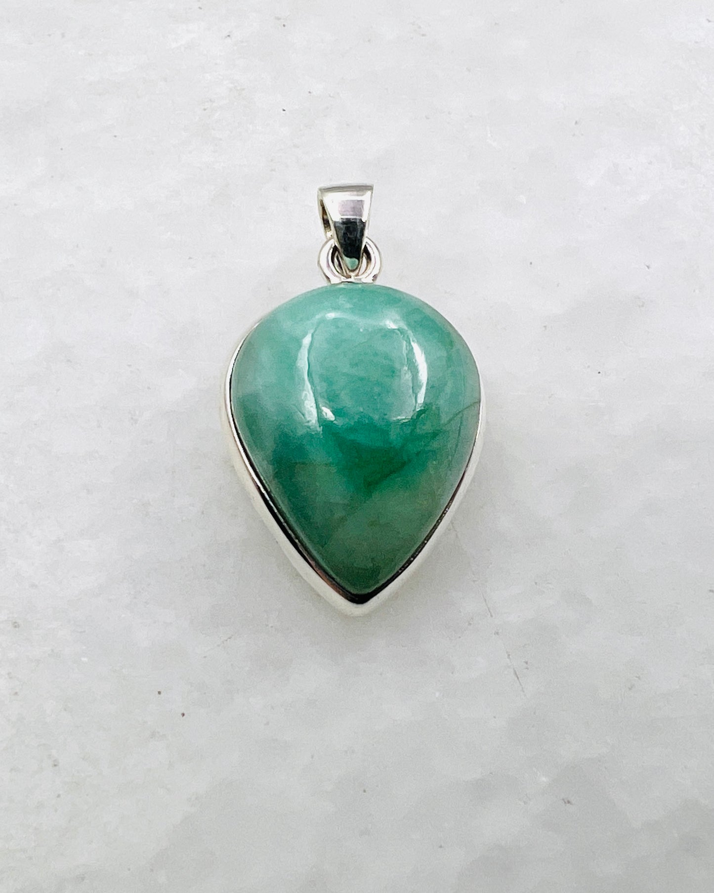 Emerald in 0.925 Silver