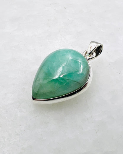 Emerald in 0.925 Silver
