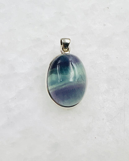 Flourite in 0.925 Silver