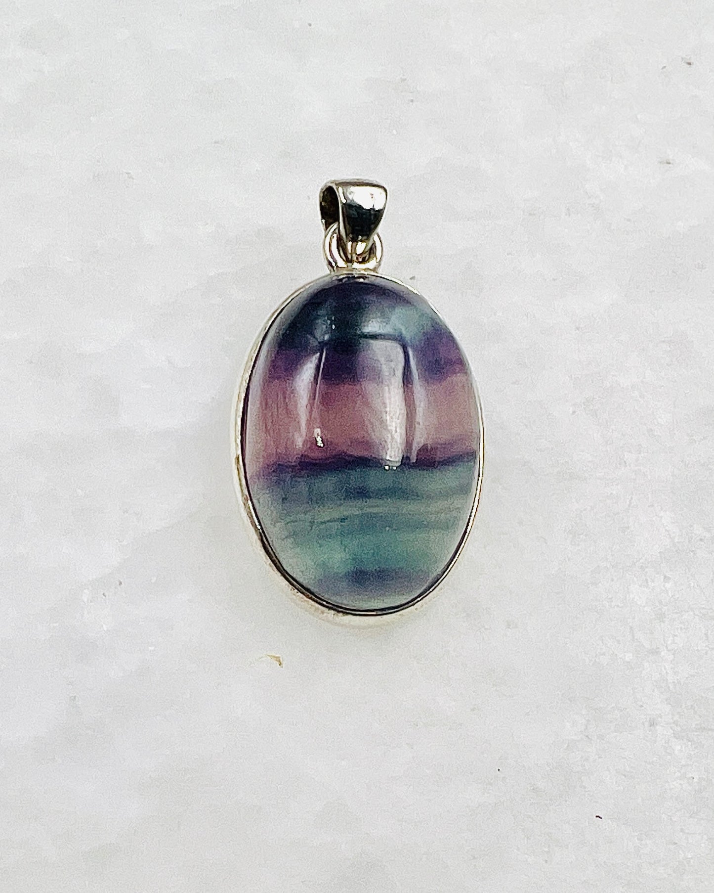 Flourite in 0.925 Silver