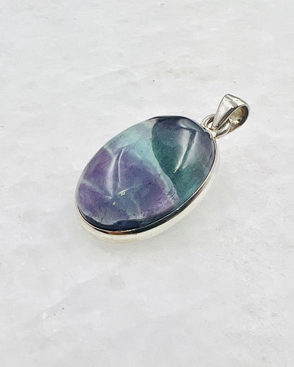 Flourite in 0.925 Silver