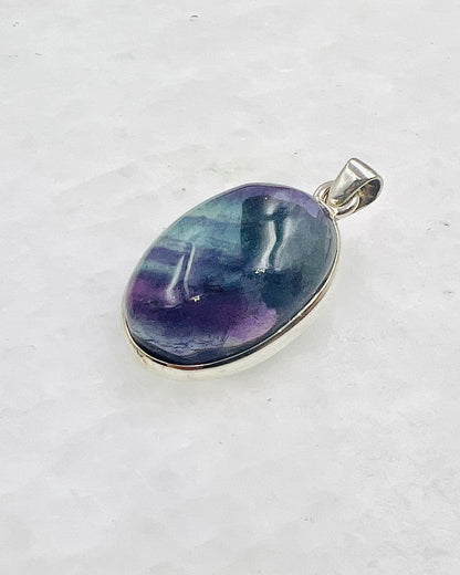 Flourite in 0.925 Silver