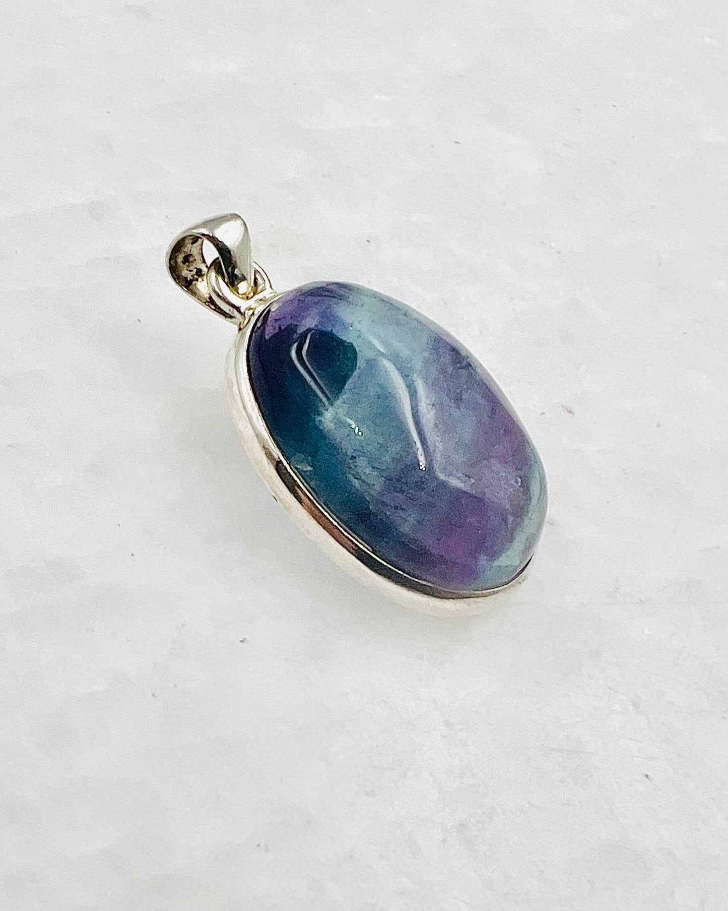 Flourite in 0.925 Silver