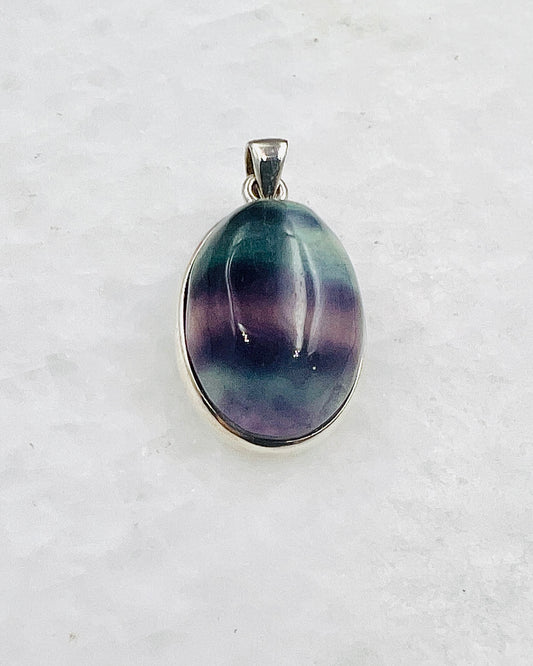 Flourite in 0.925 Silver
