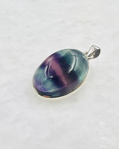 Flourite in 0.925 Silver